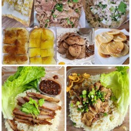 หมี่คลุก ครัวโอบอุ้มซอสมันกุ้ง