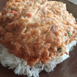 ข้าวไข่เจียวหมูสับ