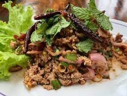 ลาบไก่งวง