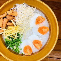 โจ๊กพิเศษไข่เค็ม