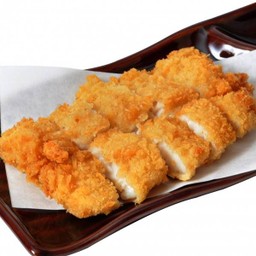ปลาชุบเกล็ดขนมปังทอด