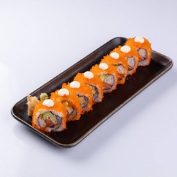 โรลสอดไส้ไข่หวาน ห่อสาหร่ายข้าวญี่ปุ่น