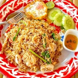 ข้าวผัดหมึกโบราณ