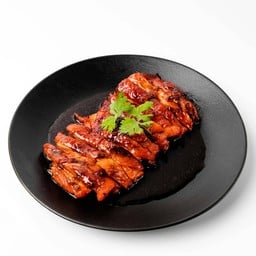 ไก่ย่างถ่านจานเดี่ยว
