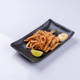 กุ้งหวานเล็กทอดกรอบ