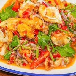 ยำไข่ดาว