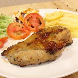 สเต็กไก่พริกไทยดำ