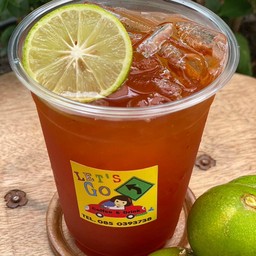 ชาน้ำผึ้งมะนาวสด Let's Go 16 Oz