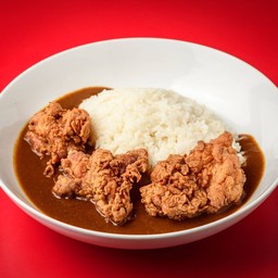 ข้าวแกงกะหรี่ไก่คาราเกะ Japanese fried chicken curry rice