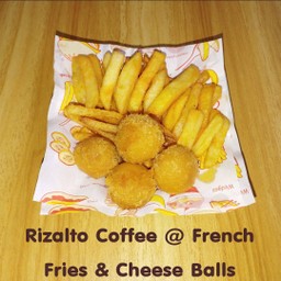 Rizalto Coffee @ French Fries & Cheese Balls