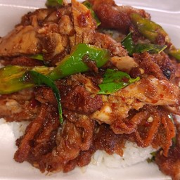 ัผัดพริกเผาไก่กรอบ