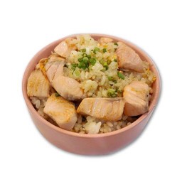 ข้าวผัดเเซลมอน