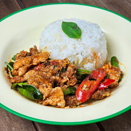 ข้าวพริกแกงไก่