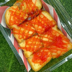 ปังปิ้งเนย เขย่าแยมสตอเบอรี่