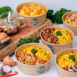 ข้าวไข่ข้นหน้าล้น by Long yum สถานีแซ่บ Long yum สถานีแซ่บ