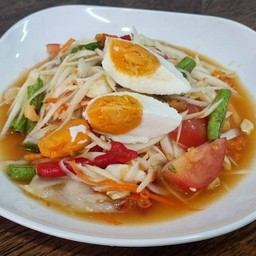 ตำไทยไข่เค็ม