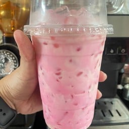 นมชมพูเย็น