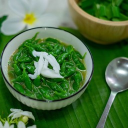 ลอดช่อง กะทิน้ำตาลมะพร้าว