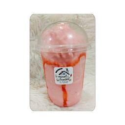 สตอเบอรี่ นมสดปั่น