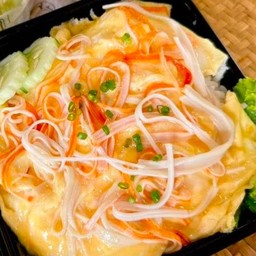 ไข่ขยี้ปูอัด