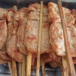 หมูย่างเสียบไม้ 1 แพ็ค