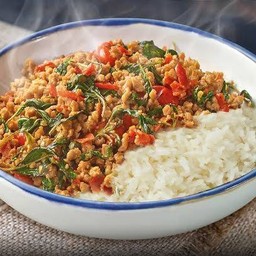 ข้าวผัดกระเพรา