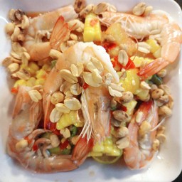 กุ้งสดหรือกุ้งลวกได้ค่ะ