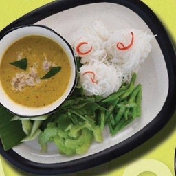 ขนมจีนน้ำยาปลาเจ