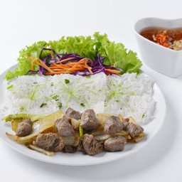 บั่นหอยเนื้อผัด