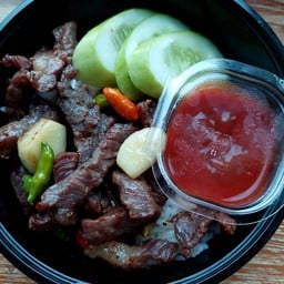 อร่อยถูกใจ กะเพราพริกคั่ว  Halal