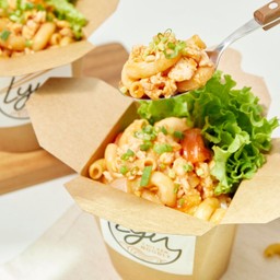 มะกะโรนีไก่ ฟรี!!หนังไก่ทอด