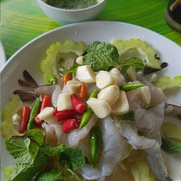 กุ้งแช่น้ำปลา