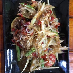 ส้มตำปู-ปลาร้า