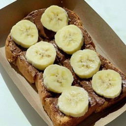 ปังปิ้ง นูเทลล่า+กล้วยหอม