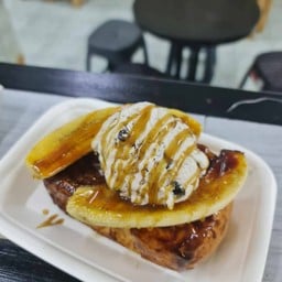 ออริจินัลโทสกล้วยเบิร์นน้ำตาล