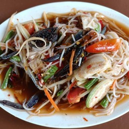 ส้มตำซั่วปูหอยดอง