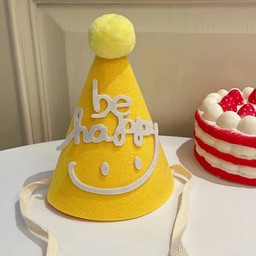 be happy หมวกปาร์ตี้