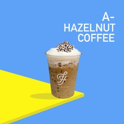 a hazelnut cafe coffee