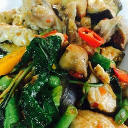 ปลาคังผัดฉ่า