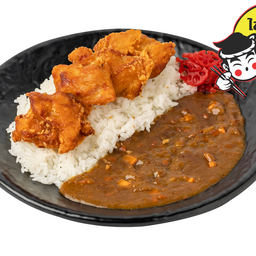 ข้าวแกงกะหรี่ไก่คาราเกะ
