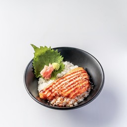 ข้าวแซลมอนเทอริยากิ