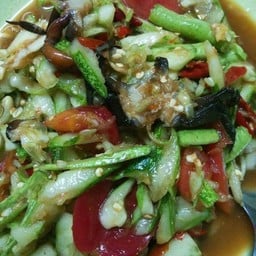 ส้มตำแตงกวาปลาร้า