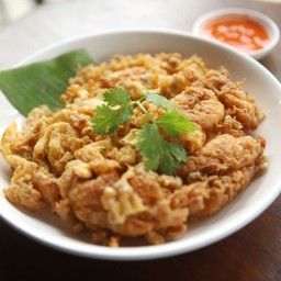 ไข่เจียวกุ้งสับ