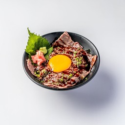 ข้าวหน้าเนื้อวากิว