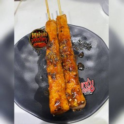 ไข่หมึกเสียบไม้