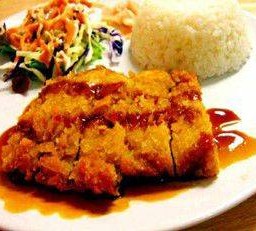 ข้าวหน้าไก่ทอด