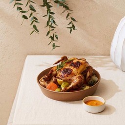 Roasted baby chicken (Whole)