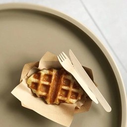 Maple Syrup Croffle