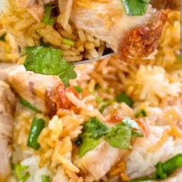 [อร่อยซ่ากับโค้ก] ข้าวผัดหมูกรอบสูตรครัวป้าหมวย +  โค้ก ออริจินัล (ขวด)