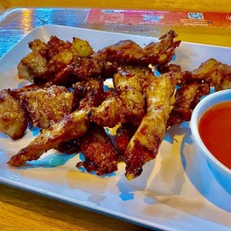 หมูแดดเดียวทอด